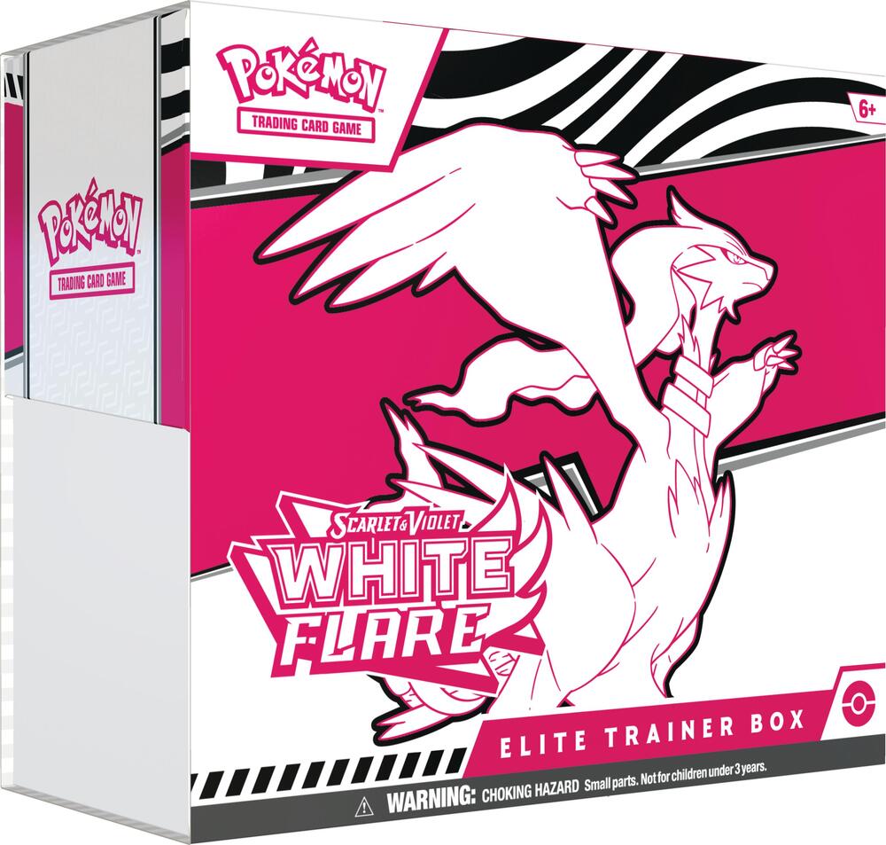 White Flare Elite Trainer Box (ETB)